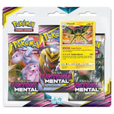 Blister Triplo - Sol e Lua 11 Sintonia Mental Vikavolt - Pokémon TCG - MoxLand
